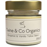 Twine & Co Organics Tallow Balm - Bergamot & Vanilla